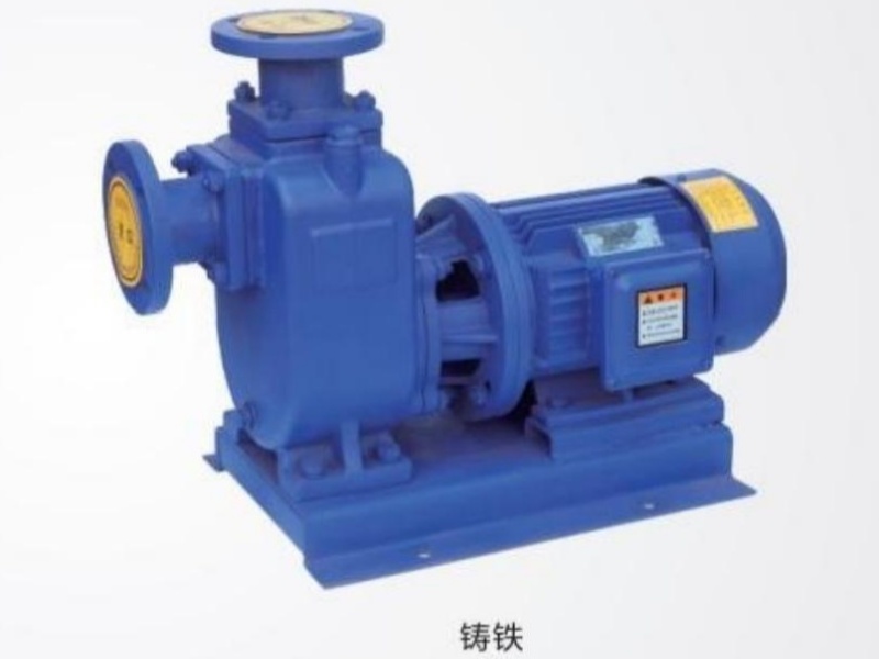 Wastewater treatment self priming centrifugal pump