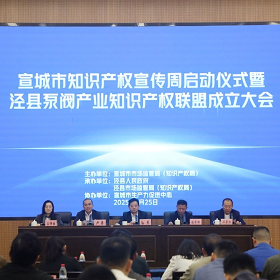 Anhui Shengshi Datang Notes: Xuancheng Establishes Pump & Valve IP Alliance & Unveils Product Selection Guide